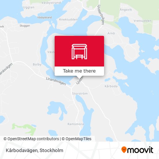 Kårbodavägen map