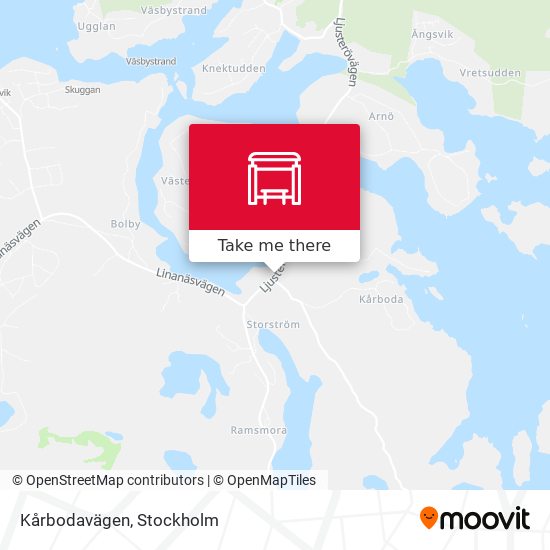 Kårbodavägen map