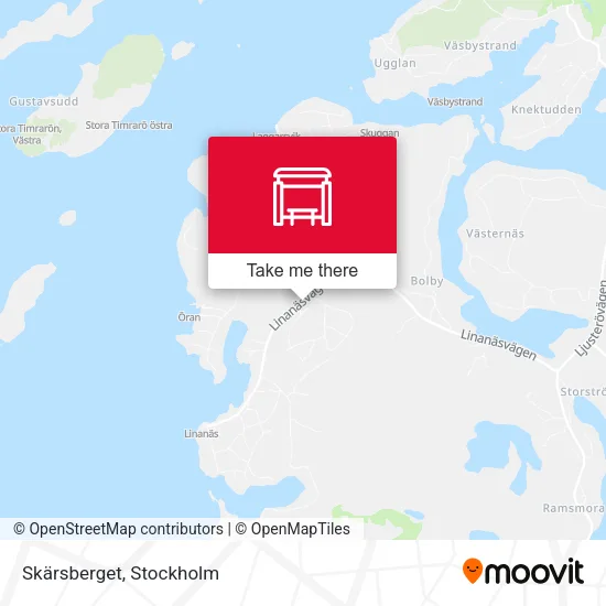Skärsberget map