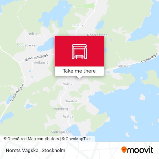 Norets Vägskäl map