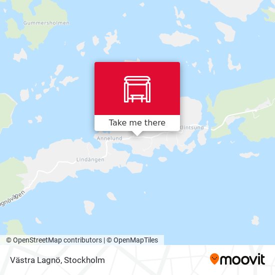 Västra Lagnö map