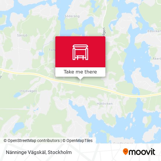 Nänninge Vägskäl map