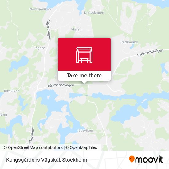 Kungsgårdens Vägskäl map