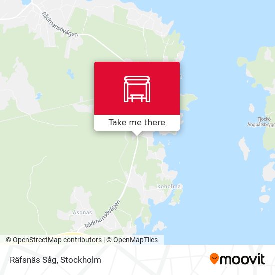Räfsnäs Såg map