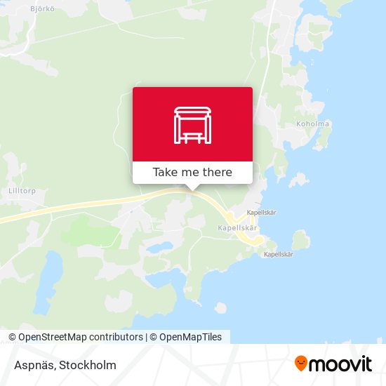 Aspnäs map