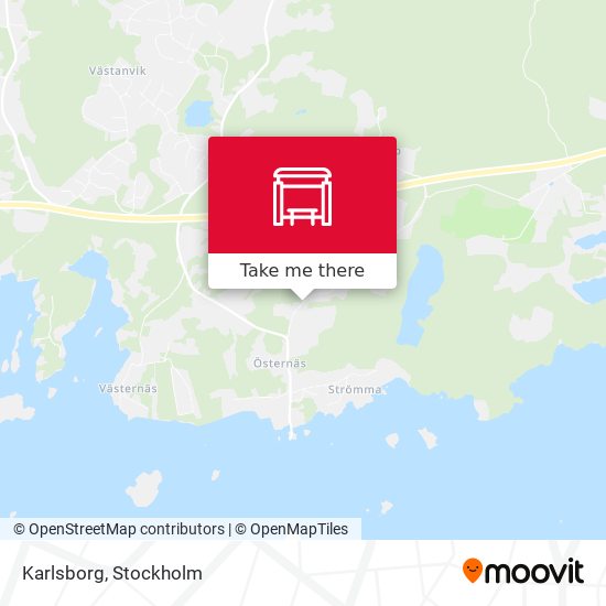 Karlsborg map