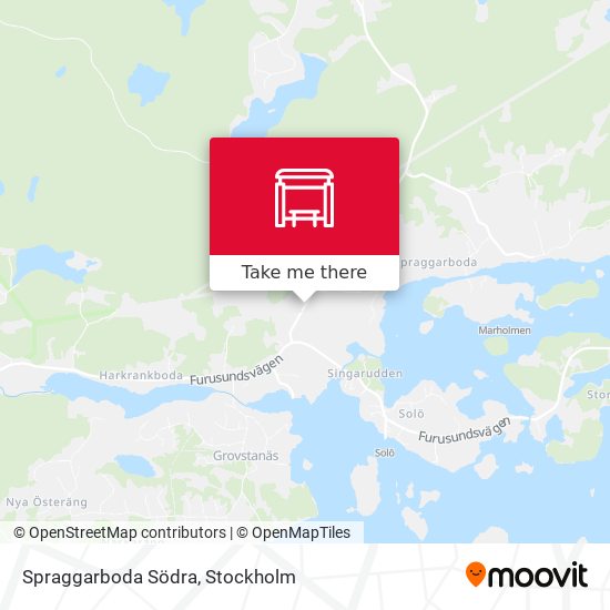 Spraggarboda Södra map