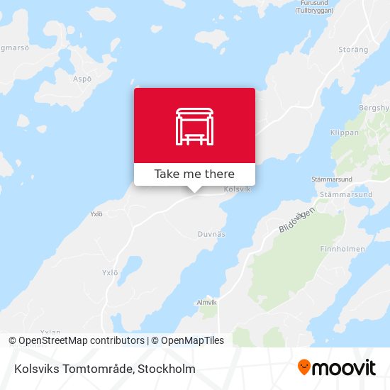 Kolsviks Tomtområde map