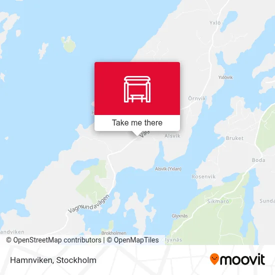 Hamnviken map