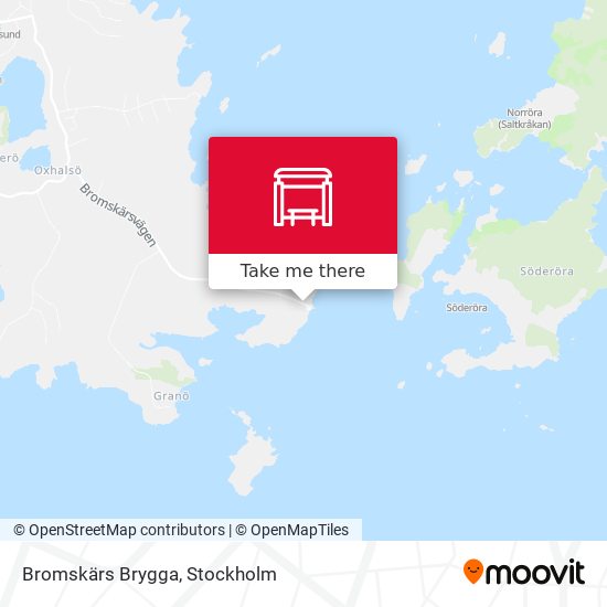 Bromskärs Brygga map