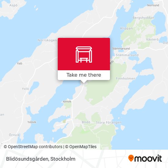 Blidösundsgården map