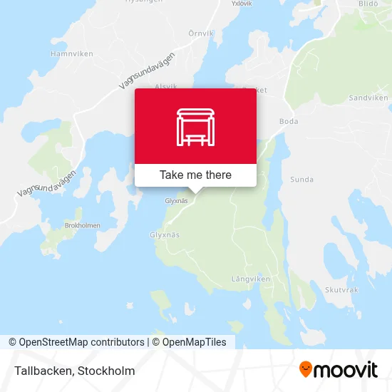 Tallbacken map