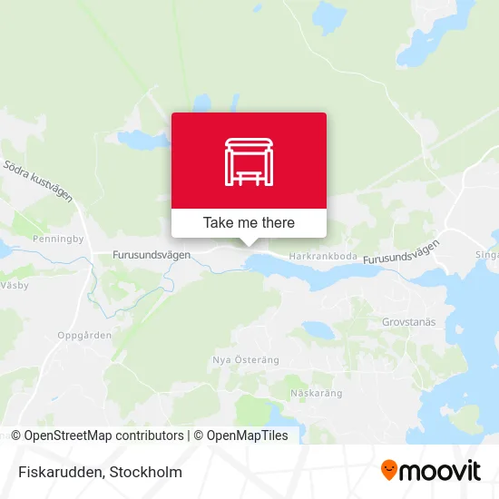 Fiskarudden map