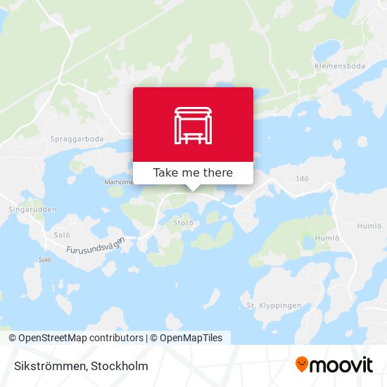 Sikströmmen map