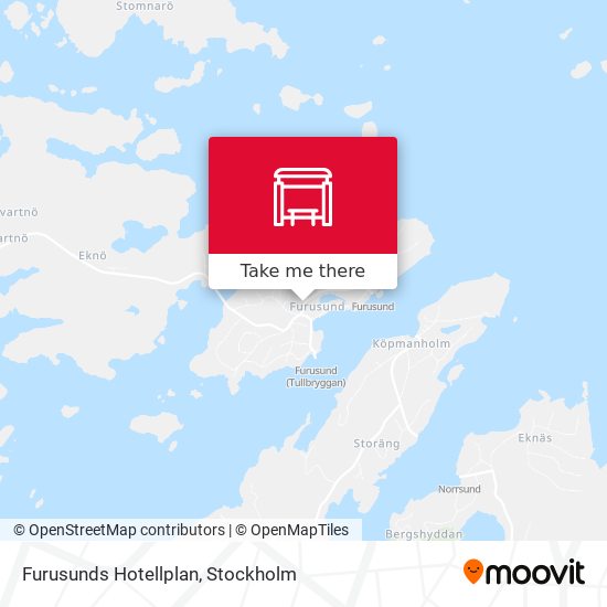 Furusunds Hotellplan map