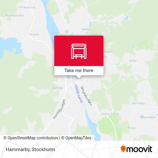 Hammarby map