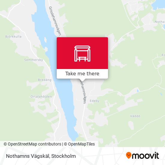 Nothamns Vägskäl map