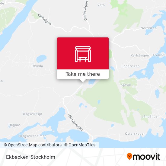 Ekbacken map