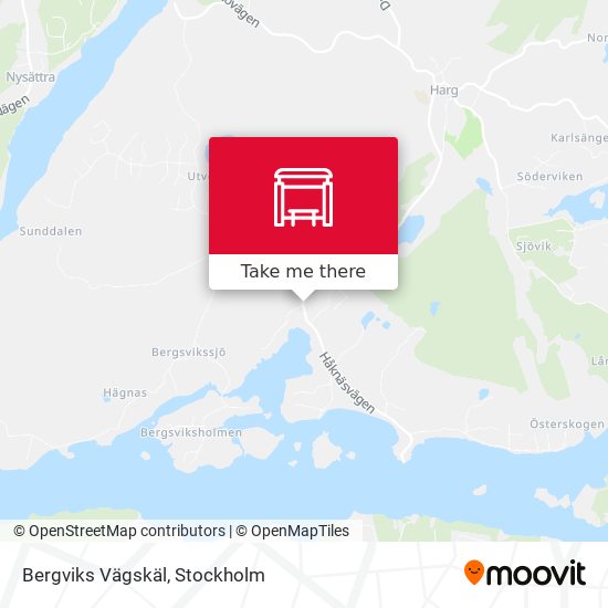 Bergviks Vägskäl map