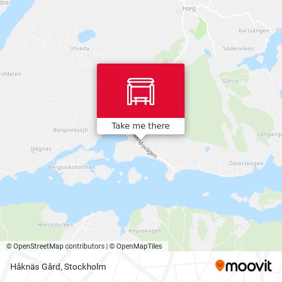 Håknäs Gård map
