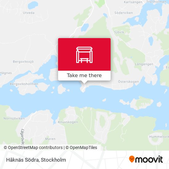 Håknäs Södra map