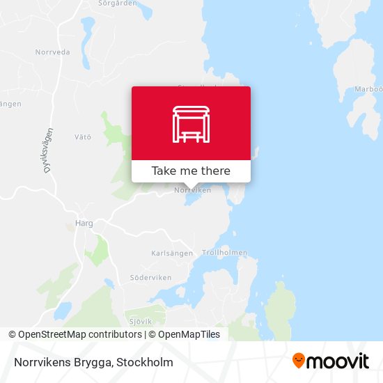 Norrvikens Brygga map