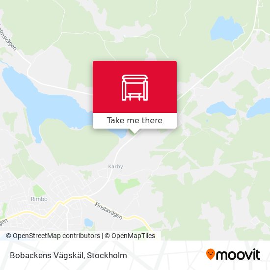 Bobackens Vägskäl map