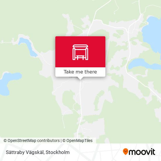 Sättraby Vägskäl map