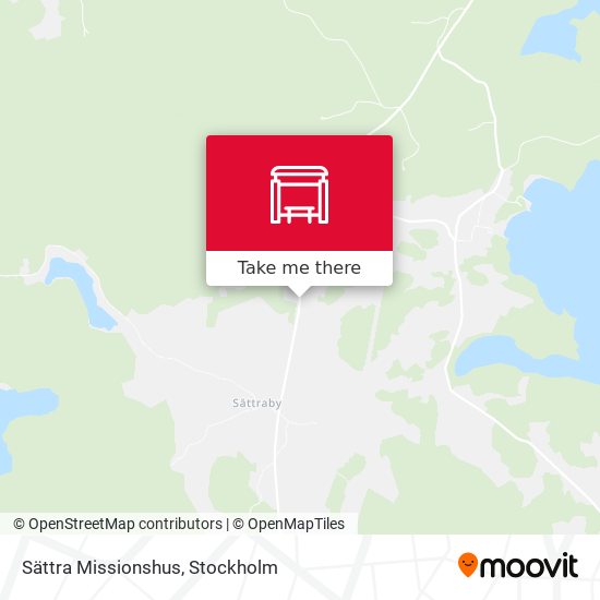 Sättra Missionshus map
