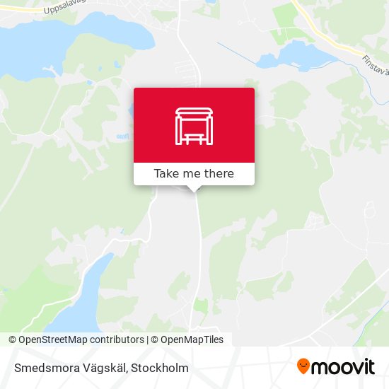 Smedsmora Vägskäl map