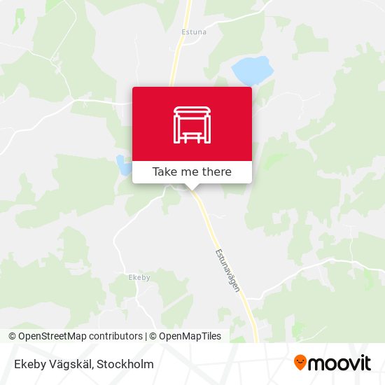 Ekeby Vägskäl map