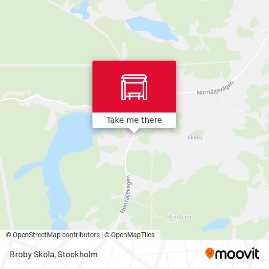 Broby Skola map