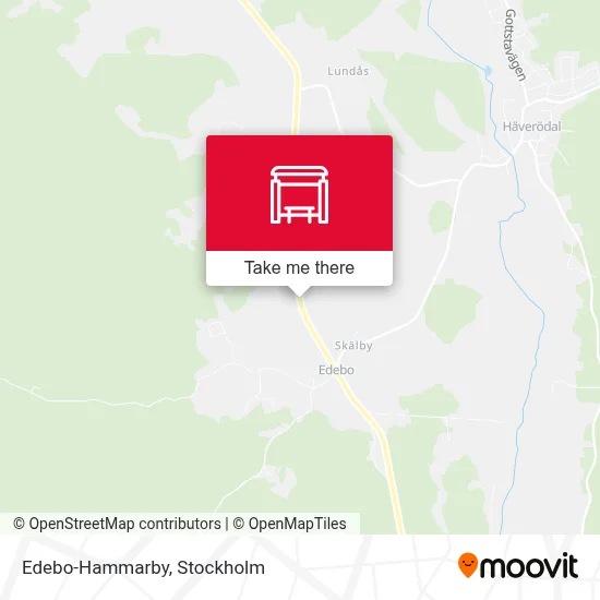 Edebo-Hammarby map