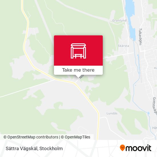 Sättra Vägskäl map