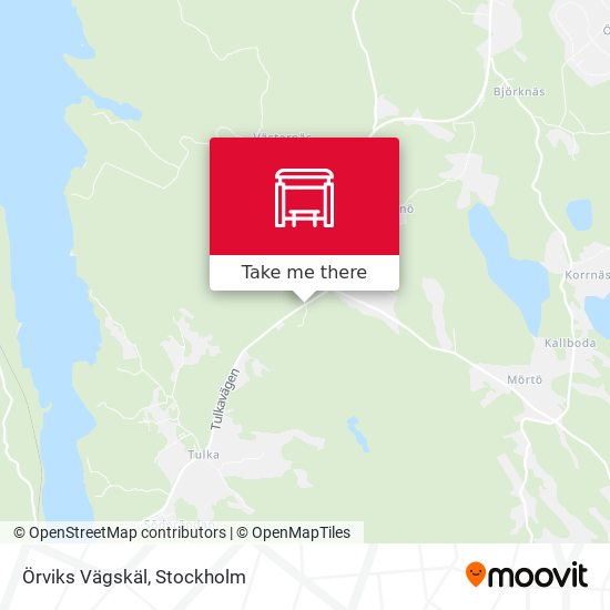 Örviks Vägskäl map