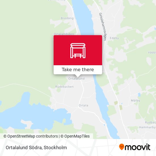 Ortalalund Södra map