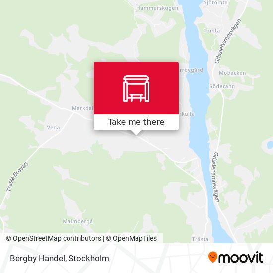 Bergby Handel map