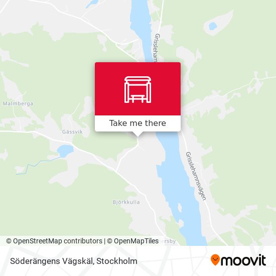 Söderängens Vägskäl map