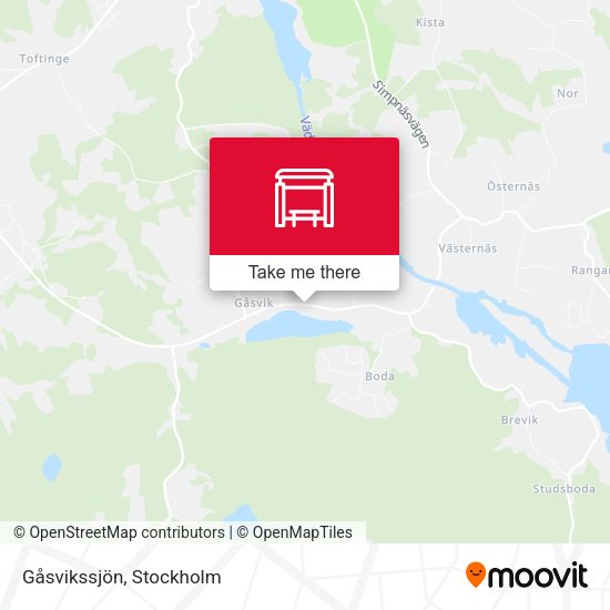 Gåsvikssjön map