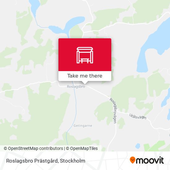 Roslagsbro Prästgård map