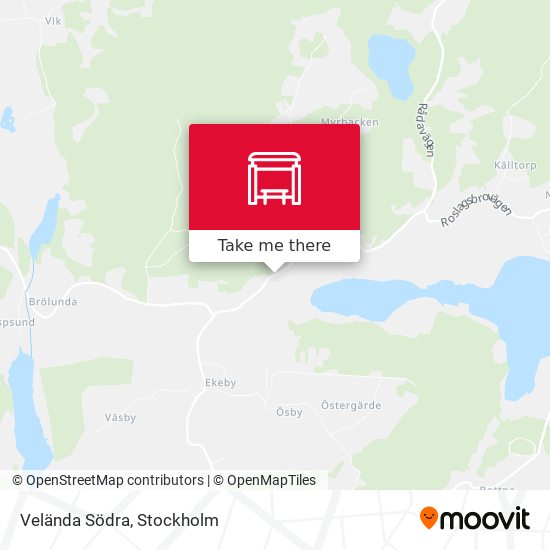 Velända Södra map