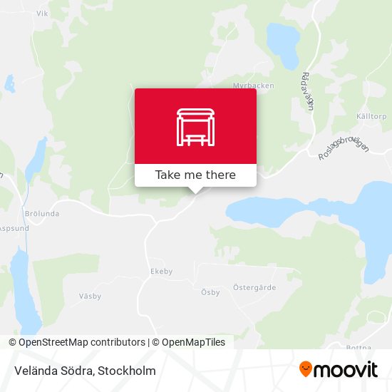 Velända Södra map