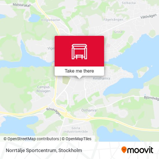 Norrtälje Sportcentrum map