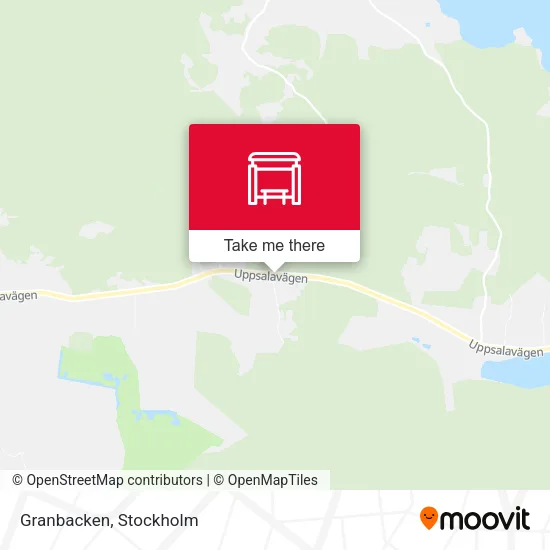 Granbacken map