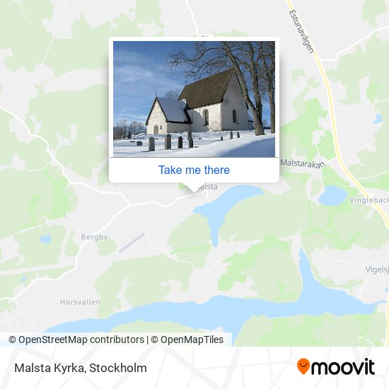 Malsta Kyrka map