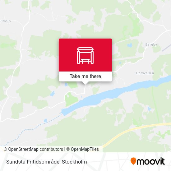 Sundsta Fritidsområde map