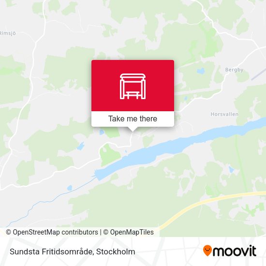 Sundsta Fritidsområde map