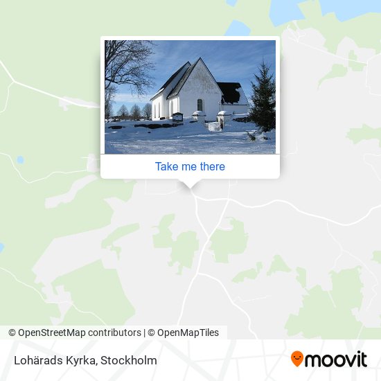 Lohärads Kyrka map