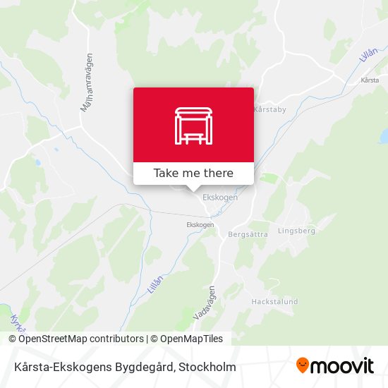 Kårsta-Ekskogens Bygdegård map