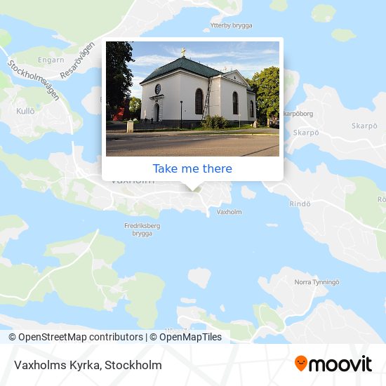 Vaxholms Kyrka map